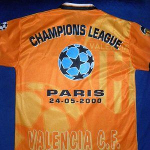 Valencia Champions League Jersey L! la liga spain